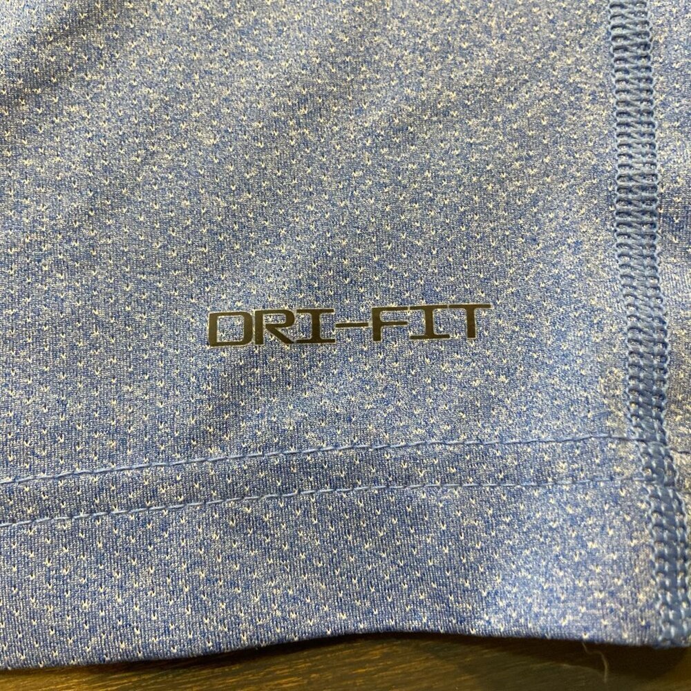 Nike Dri-Fit Men’s Training T-Shirt – Blue Heather – Size Small - Picture 4 of 6